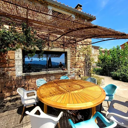 Maison Cevenole Avec Vue Panoramique Payzac (Ardeche)