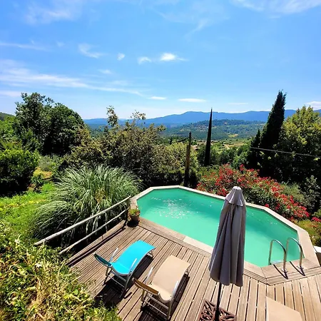 Maison Cevenole Avec Vue Panoramique Вилла *