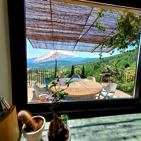 Maison Cevenole Avec Vue Panoramique