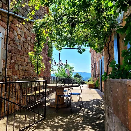 Maison Cevenole Avec Vue Panoramique فيلة Payzac (Ardeche)